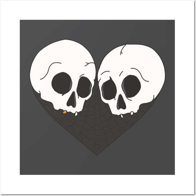 Til Death Wall Art by jiniandtonic